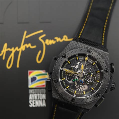 hublot king power ayrton senna replica|hublot king ayrton senna limited edition.